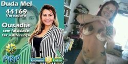 Vazou fotos da vereadora coroa de 44 anos sem roupas pelada